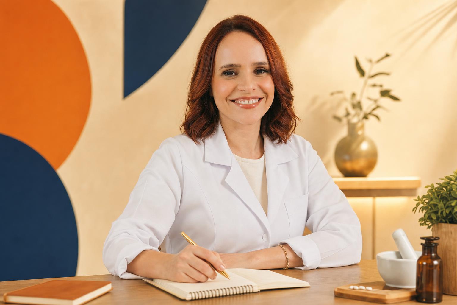 Wanessa Quintão, farmacêutica e nutricionista, professora do curso